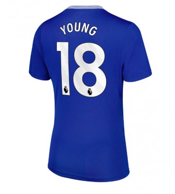 Everton Ashley Young #18 Primera Equipación Mujer 2024-25 Manga Corta